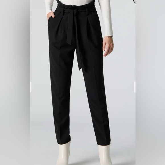 Revamped Premium Collection-high waist pant-elastic waistband/adjustable belt. - Picture 1 of 11